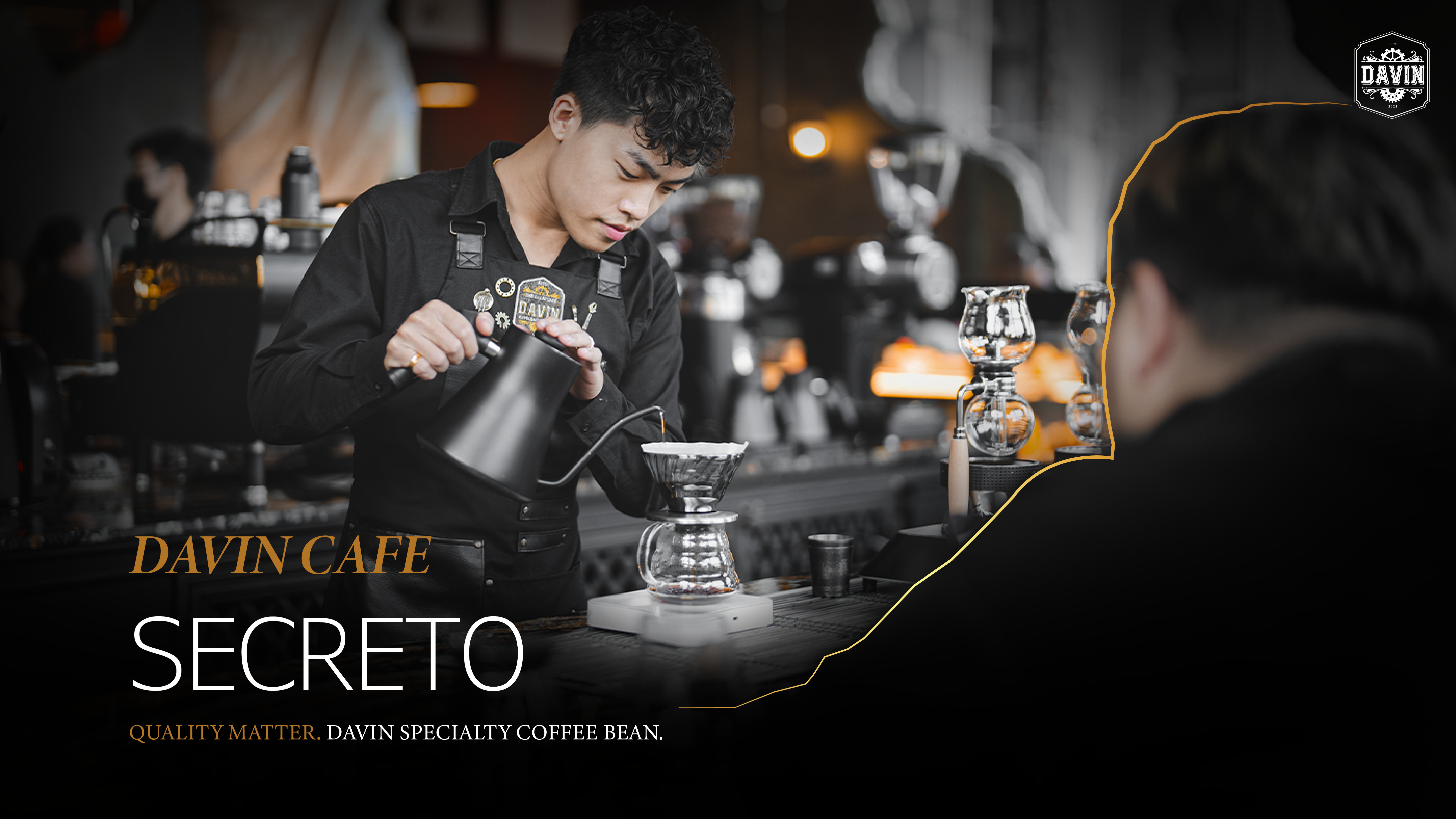 Secreto เมล็ดกาแฟที่ชื่อเป็นดังความลับของ DAVIN CAFE