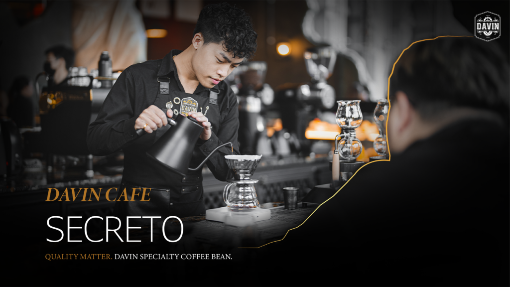 Secreto, the coffee bean whose name is like the secret of DAVIN CAFE