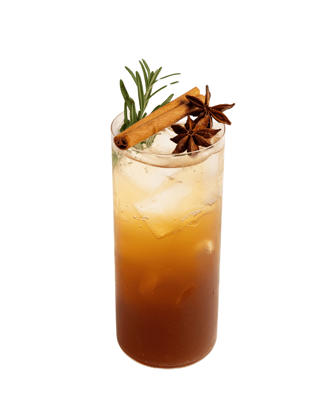 Winter Spice Cold Brew with honey, ginger, and Christmas spices – festive cold brew coffee