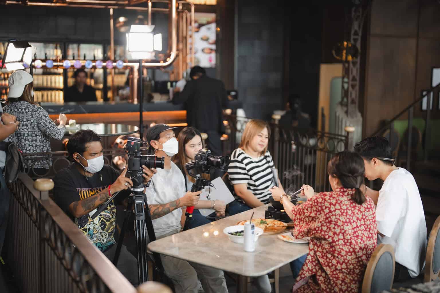 สตูดิโอถ่ายคอนเทนต์อาหารและไลฟ์สไตล์ที่ DAVIN CAFE พร้อมบรรยากาศ premium cafe เหมาะสำหรับ production house และ creator studio ในกรุงเทพ