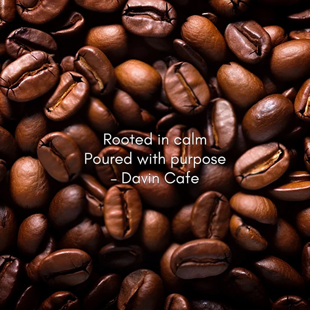 Single origin coffee beans for Espresso at DAVIN CAFE Bangkok with deep aroma and premium specialty coffee flavor crafted for true espresso lovers in Bangkok