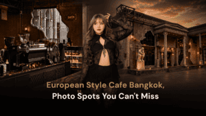 European style cafe Bangkok at DAVIN CAFE featuring photogenic interiors and European-inspired architecture in Ramintra