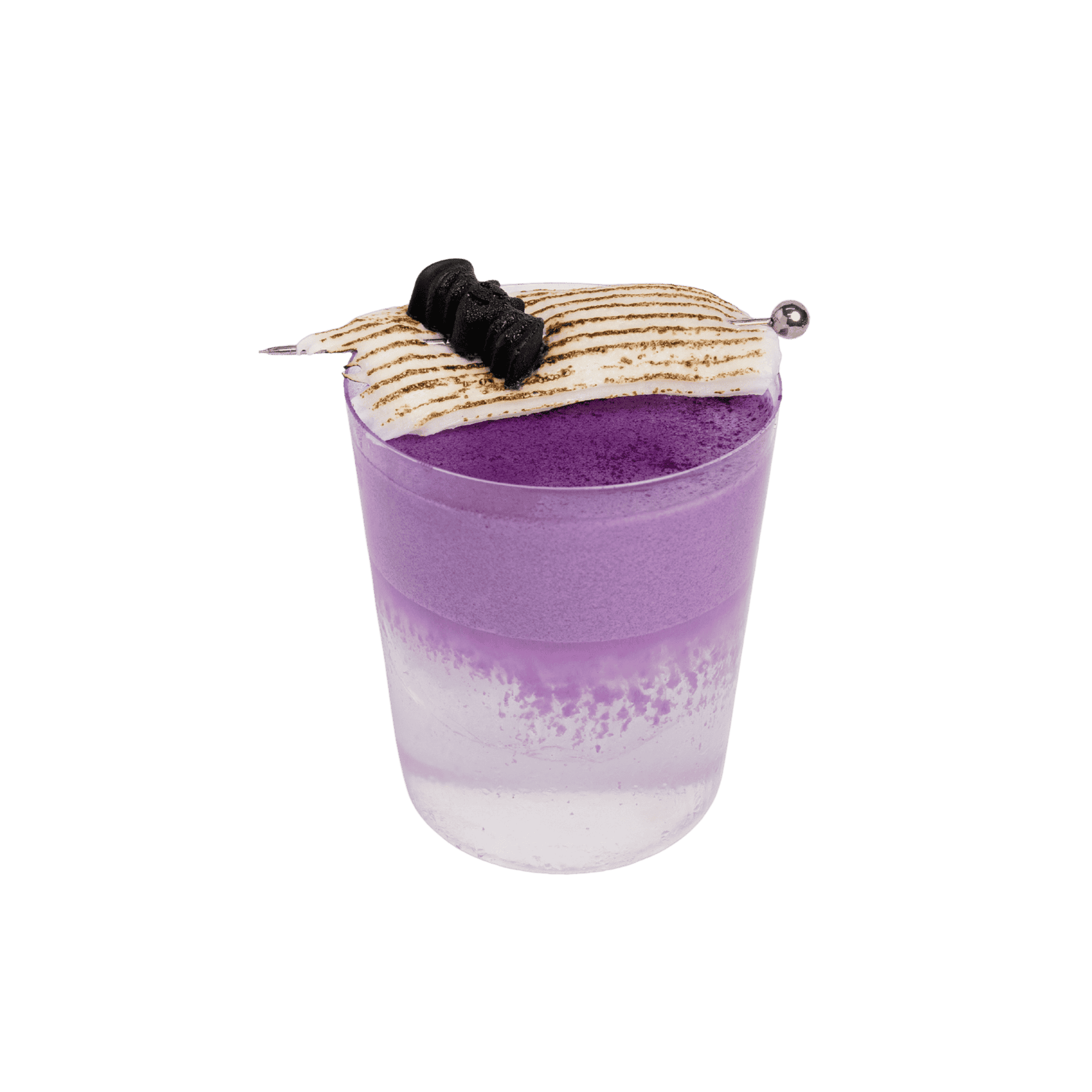 Midnight Conjuring coconut and purple sweet potato drink, Halloween 2026
