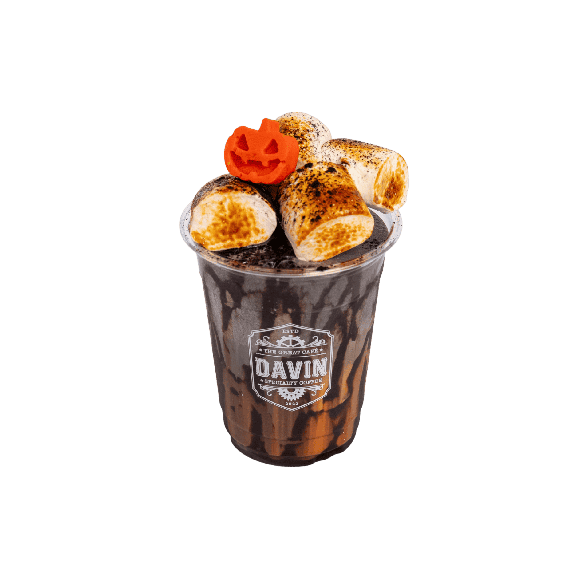 The Wicked Pump-Lantern Thai tea drink, Halloween 2026 menu